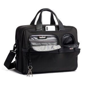 TUMI Men's expandable briefcase